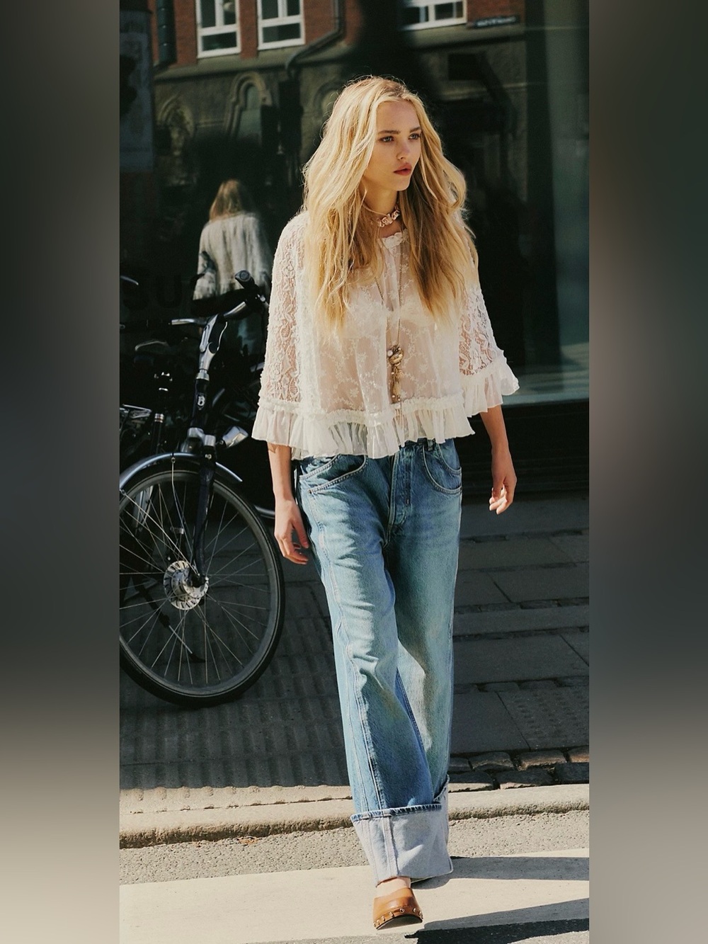 NWT We The Free Final Countdown Low Rise Cuffed Boyfriend Jeans